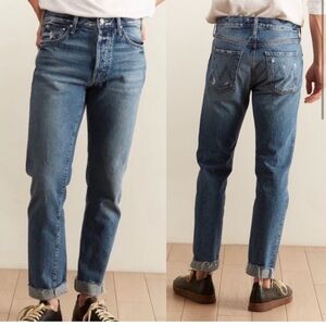MOTHER The Chaser Ankle Cuffed Fray Jeans